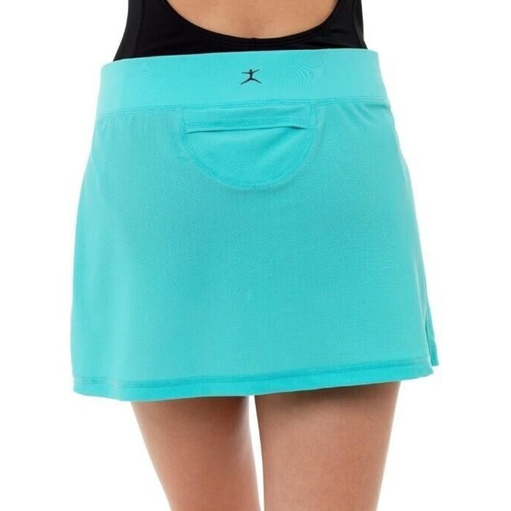 Danskin S Triathlon Tech Elements blue skirt UPF 50 +UV protection New with tags - Picture 2 of 8